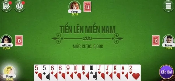 game bài tiến lên - Tiến Lên Kiểu Huế